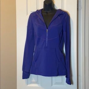 Purple Lulu Lemon Hooded Jacket